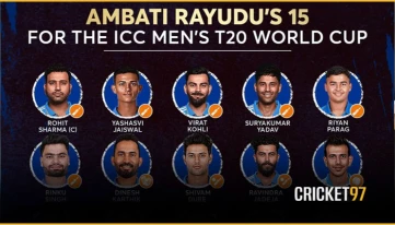 Ambati Rayudu picks his India squad for the upcoming T20 World Cup