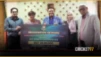 BCB President Hands Over 20 Lakh Check to Bangladesh Women's Football Team Captain Sabina Khatun