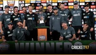 New Zealand Crowned Champions in Cricket Series After Beating Pakistan by 5 Wickets