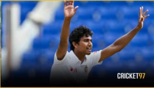 Hasan Mahmud got maiden wicket in a disappointing session