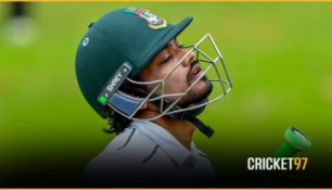 তাইজুলের ব্যাটে প্রথম ইনিংসে বাংলাদেশের সম্মানজনক সংগ্রহ