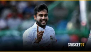 Mehidy Hasan Miraz gaining two places, stays at No.2 on the Test rankings for all-rounders