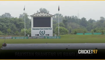 Rain Washes Out Second ODI Between Bangladesh 'A' and Pakistan Shaheens