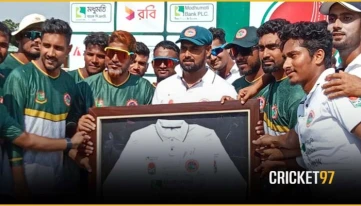 Farewell to First-Class Cricket: Special Honor for Farhad Hossain from BCB