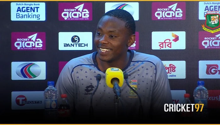 Rabada Surprised by Mirpur Pitch Conditions in First Test