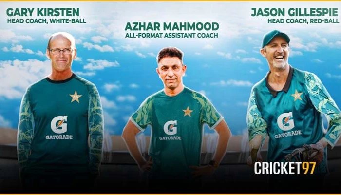 Gillespie to coach Pakistan in red-ball cricket, Kirsten in white-ball cricket