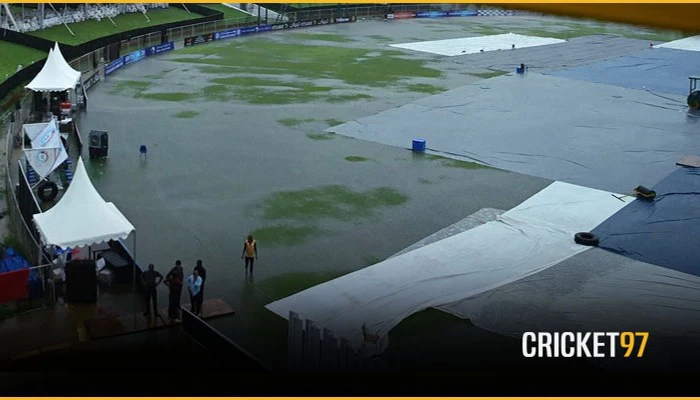 Match likely to be abandoned after fourth day also washed out