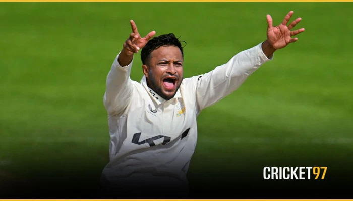 Shakib Al Hasan Completes Five-Wicket Haul in County Championship