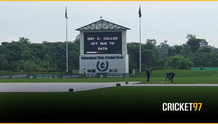 Rain washes out day three of first four-day match