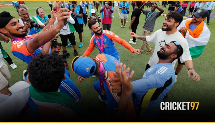 A victory parade for Team India