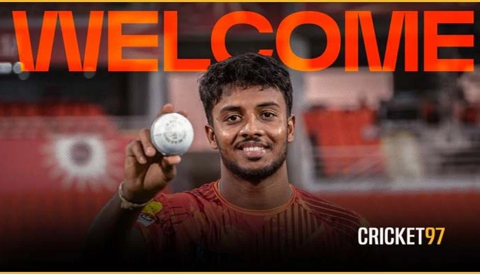 Sunrisers Hyderabad pick Vijayakanth Viyaskanth