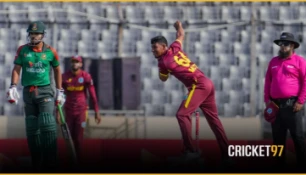 শেষদিকে রিশাদের দুর্দান্ত ক্যামিও, স্পিনে ওয়েস্ট ইন্ডিজের বিশ্বরেকর্ড