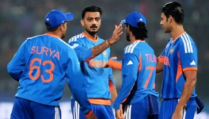 Indias Dominant Win as They Thrash Namibia by 93 Runs