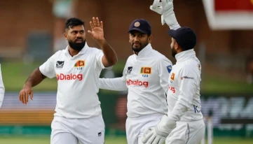 উদারা-কামিন্দুর ব্যাটে প্রথম দিন শেষে শ্রীলঙ্কার রান ৩৩৮