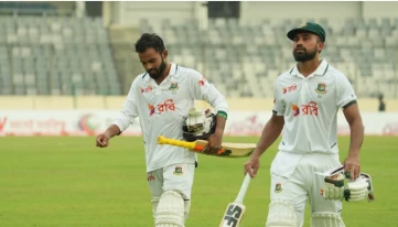 Shadman One Run Away from Century as Bangladesh End Day 1 in Strong Position