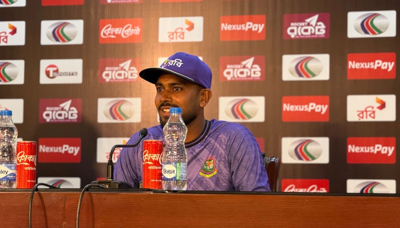 Miraz Credits Teammates on His Five-Wicket Day