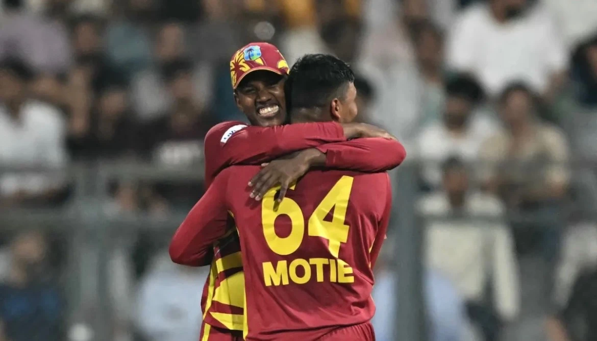 Caribbean Storm at Wankhede Ends Zimbabwes Dream Run