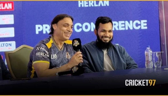 Let Taskin break my pace record: Shoaib Akhtars expectation after arriving in Dhaka