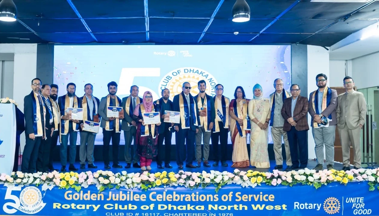 50 Years of Rotary Club of Dhaka North West Celebrated