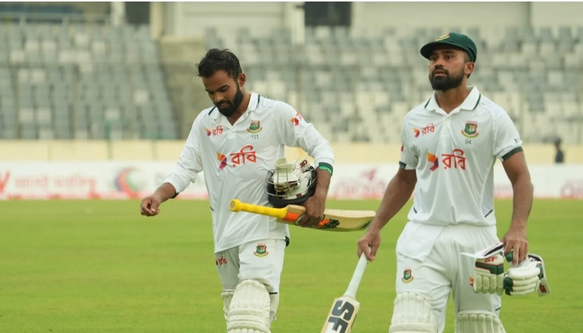 Shadman One Run Away from Century as Bangladesh End Day 1 in Strong Position