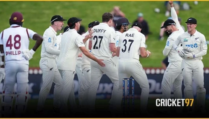 New Zealand tighten grip, West Indies trail with two wickets down
