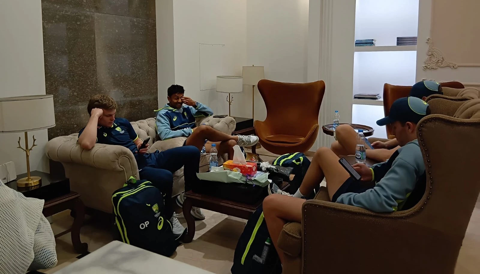 Australia Arrive in Bangladesh