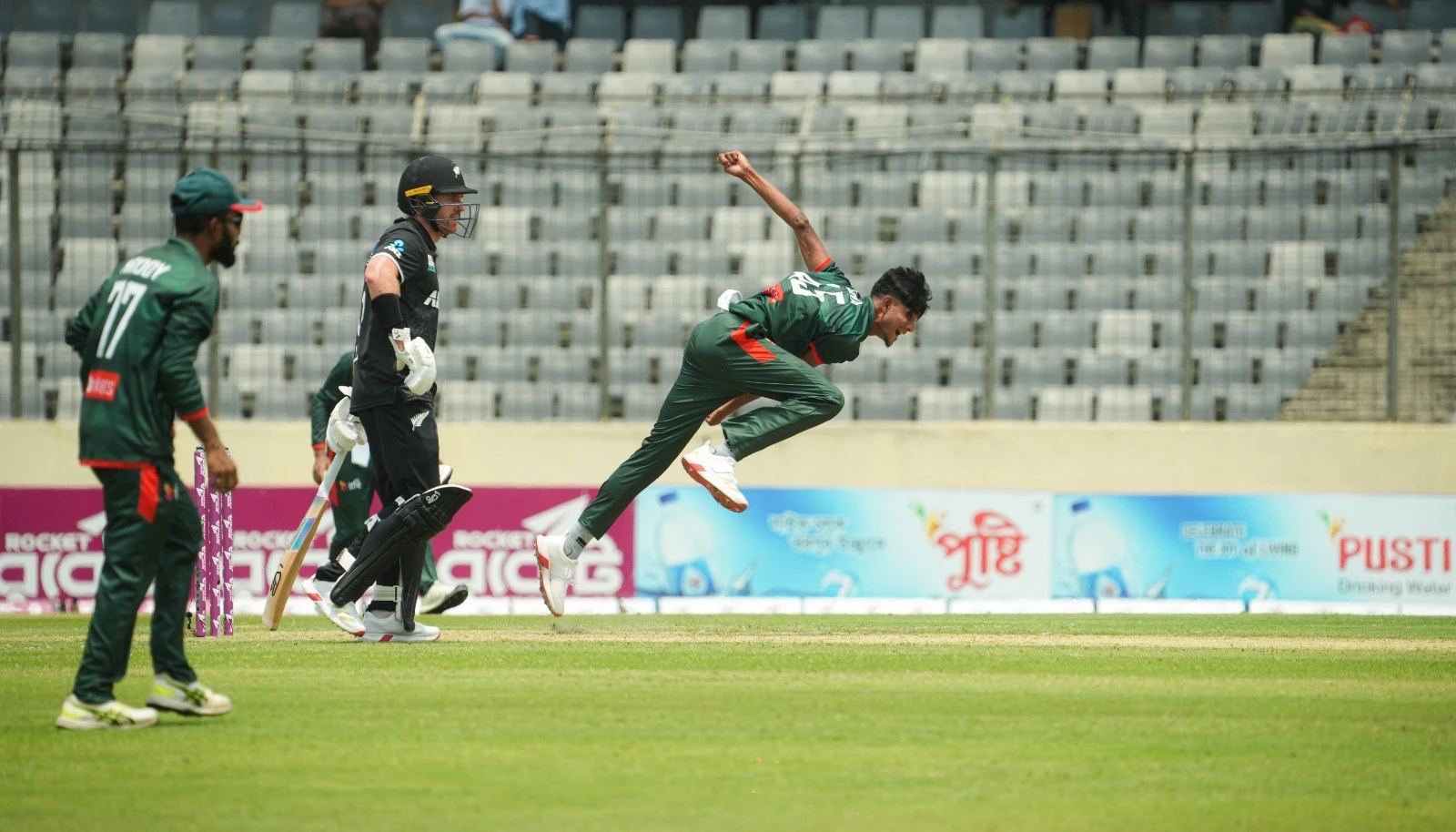 Bangladesh register dominant win in must-win clash, level series