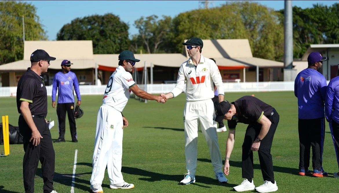 Mirazs Brilliant Century Lifts Bangladesh to 263 on Day One in Darwin