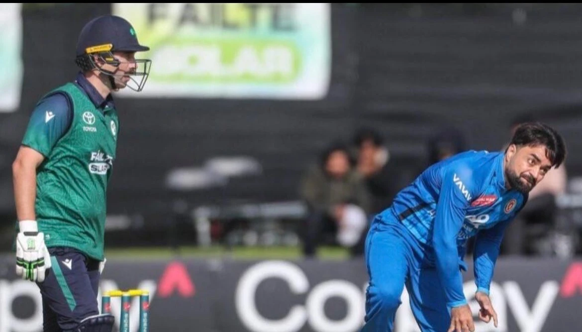Rashid-Gurbaz brilliance helps Afghanistan secure three-wicket win over Ireland