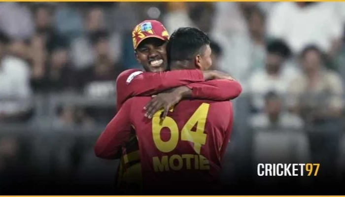 Caribbean Storm at Wankhede Ends Zimbabwes Dream Run