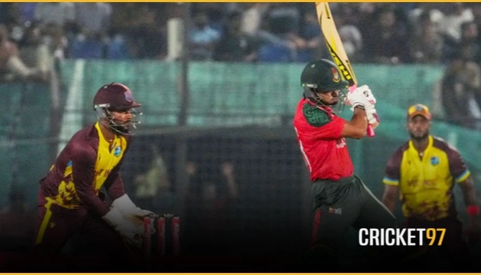 West Indies defeated Bangladesh by 16 runs