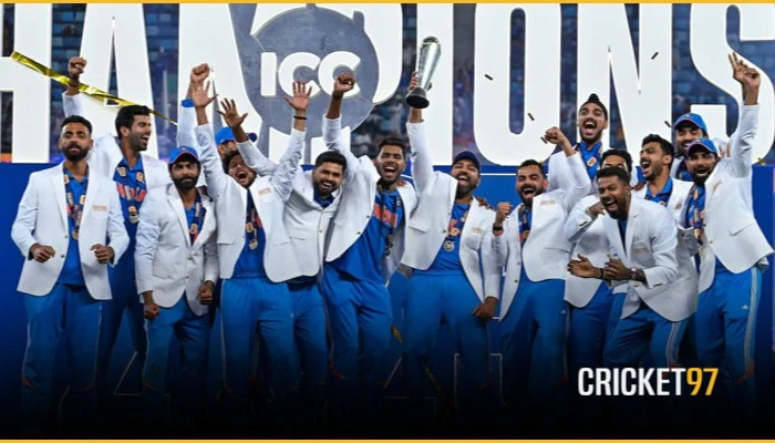 চ্যাম্পিয়ন্স ট্রফির পুরস্কার বিতরণী মঞ্চে পাকিস্তানের কেউ না থাকায় নতুন বিতর্কের শুরু
