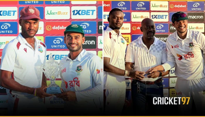 দুই পুরস্কার হয়েছে ভাগ, তাইজুল হলেন ম্যাচসেরা ক্রিকেটার