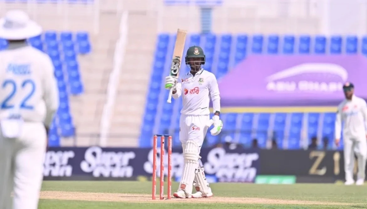 Bangladesh Make a Strong Start in Abu Dhabi, Reach 134-1 at Lunch