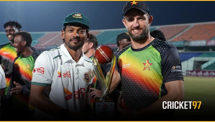 Bangladesh Bounce Back to Level Test Series Against Zimbabwe, But Skipper Shanto Not Satisfied